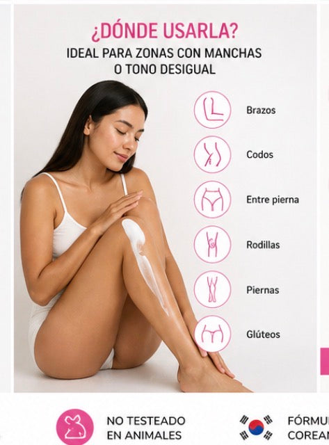 Kojic Acid + Vitamin C Body Lotion – Brightening & Dark Spot Treatment | Korean Skincare Glow Body Cream