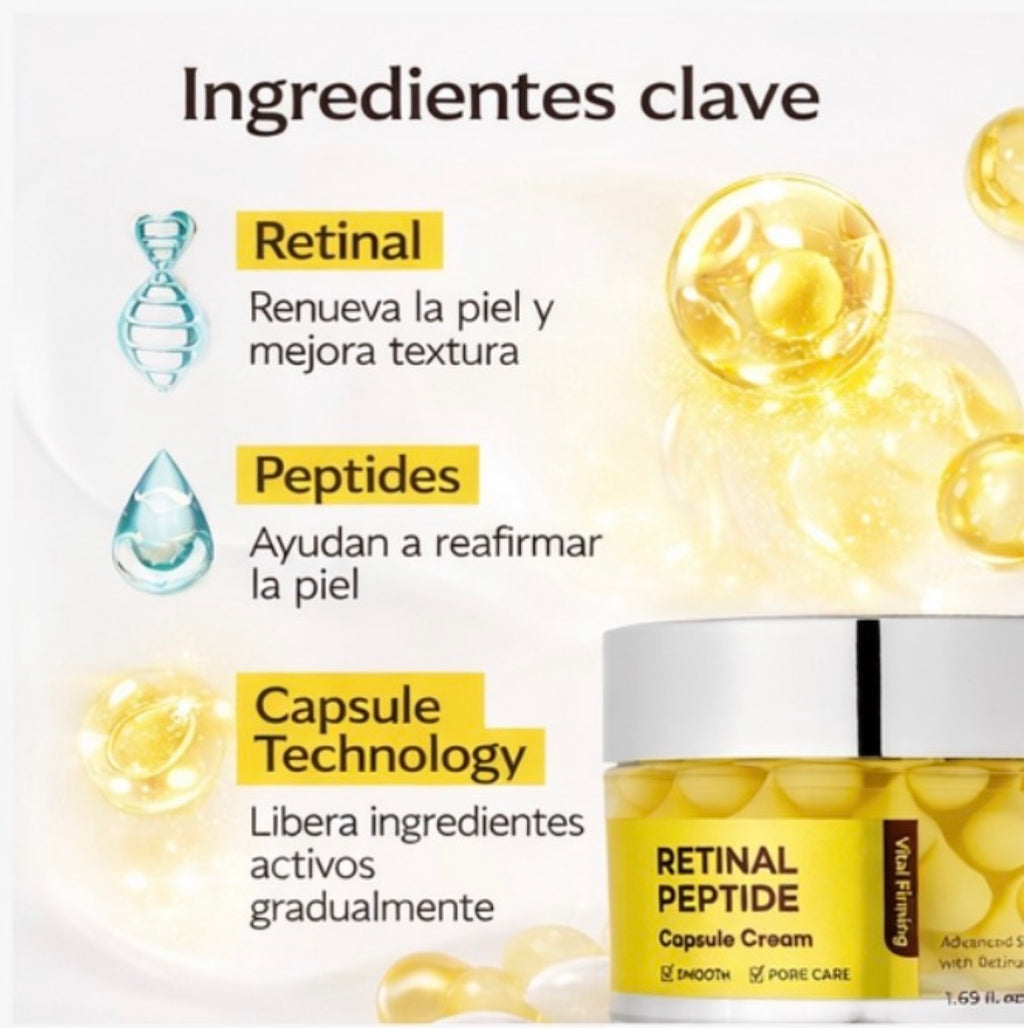 Retinal Peptide Capsule Cream | Anti-Aging Cream with Retinal