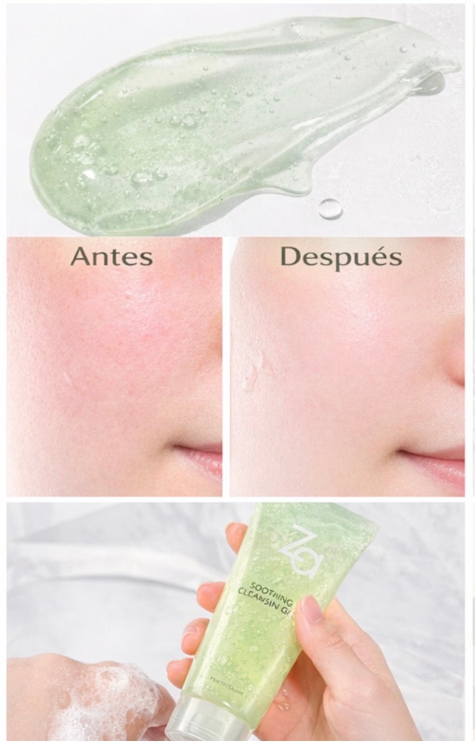 Japanese Soothing Cleansing Gel – Sensitive Skin & Glow