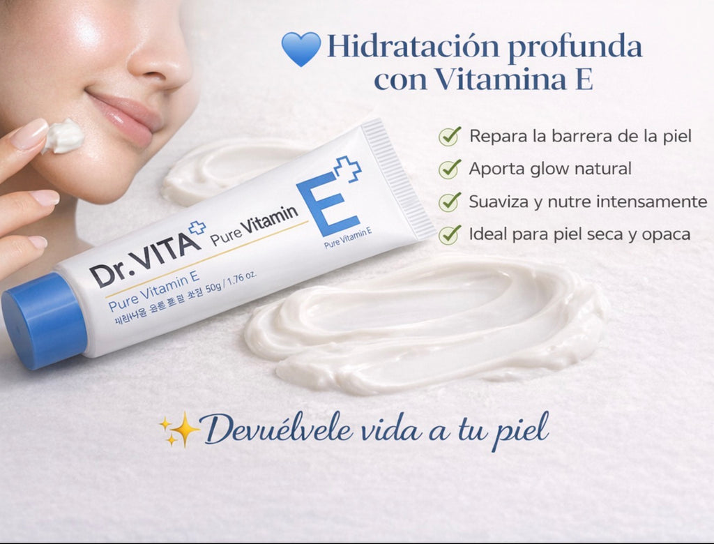 Dr. VITA E+ Premium Vitamin E Cream – Deep Hydration & Korean Glow