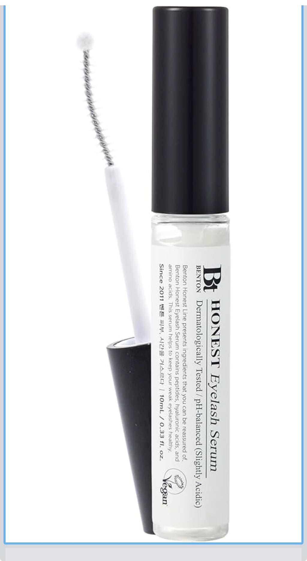 Eyelash Serum – Eyelash Growth Serum with Peptides and Hyaluronic Acid