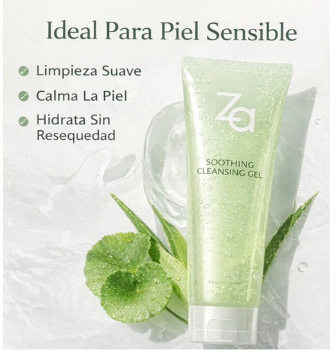 Japanese Soothing Cleansing Gel – Sensitive Skin & Glow