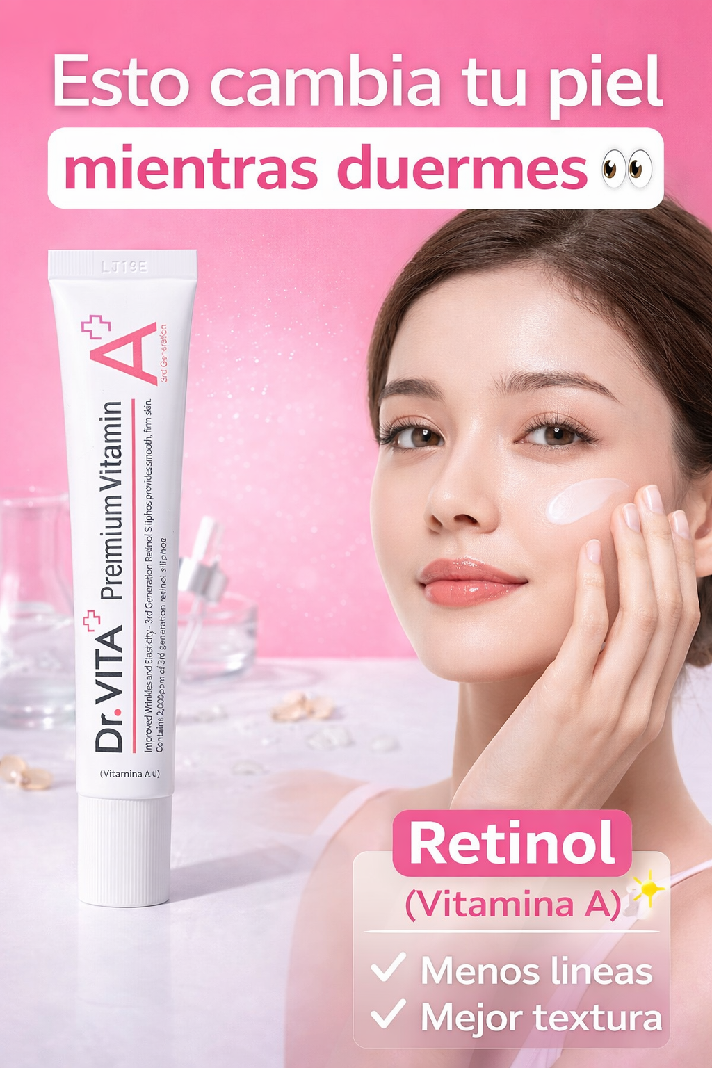 Dr. VITA Retinol Cream (Vitamin A) – Anti-Aging Night Treatment