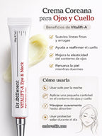 Dr. Different Vitalift-A Eye & Neck Night Cream – Anti-Aging Retinol Eye and Neck Cream