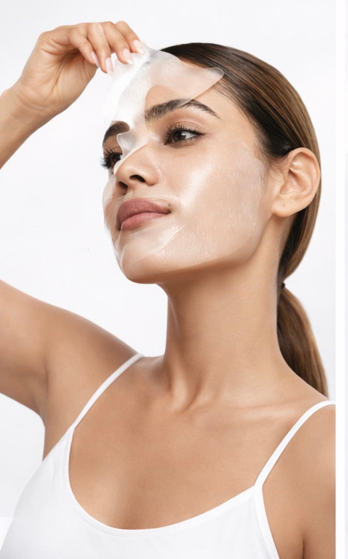 Glass Skin Collagen Sheet Mask Instant Hydration and Radiance