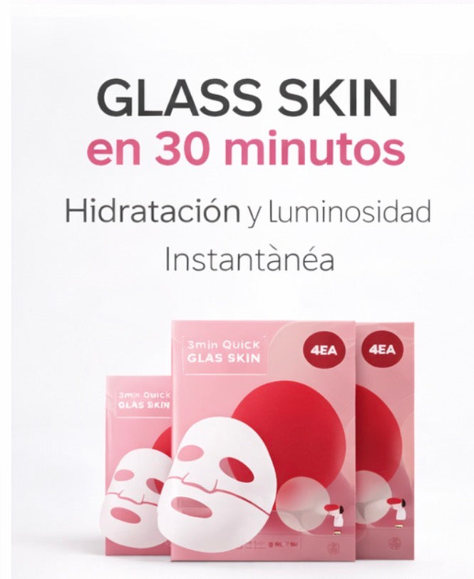 Glass Skin Collagen Sheet Mask Instant Hydration and Radiance