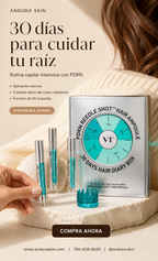 VT PDRN Reedle Shot Hair Ampoule 30-Day Hair Diary Box