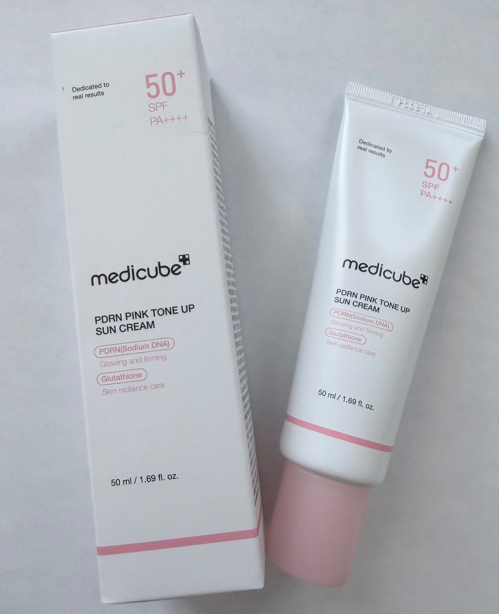 Medicube PDRN Pink Tone-Up Sunscreen SPF50+ PA++++ Sunscreen 50ml