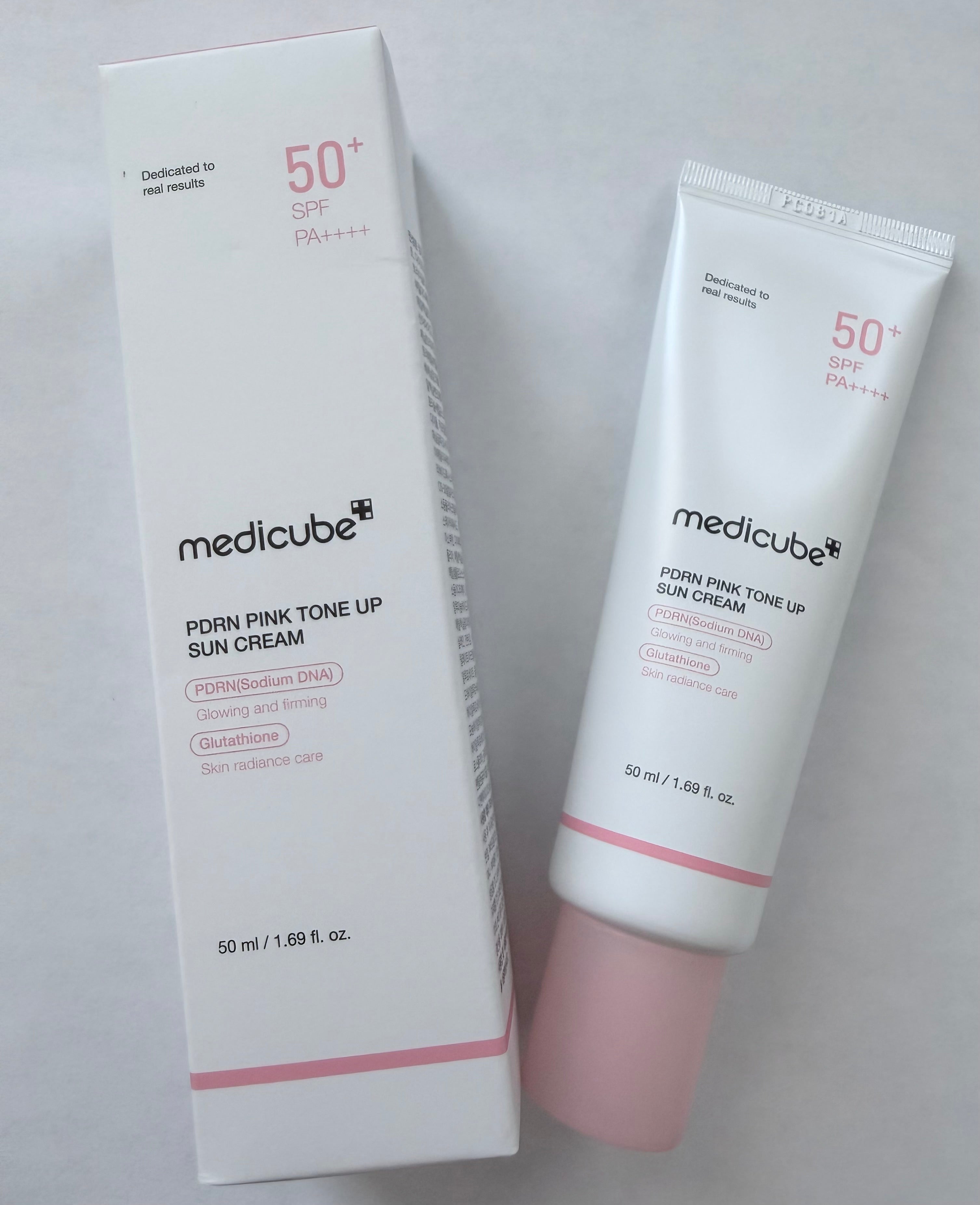 Medicube PDRN Pink Tone-Up Sunscreen SPF50+ PA++++ Sunscreen 50ml