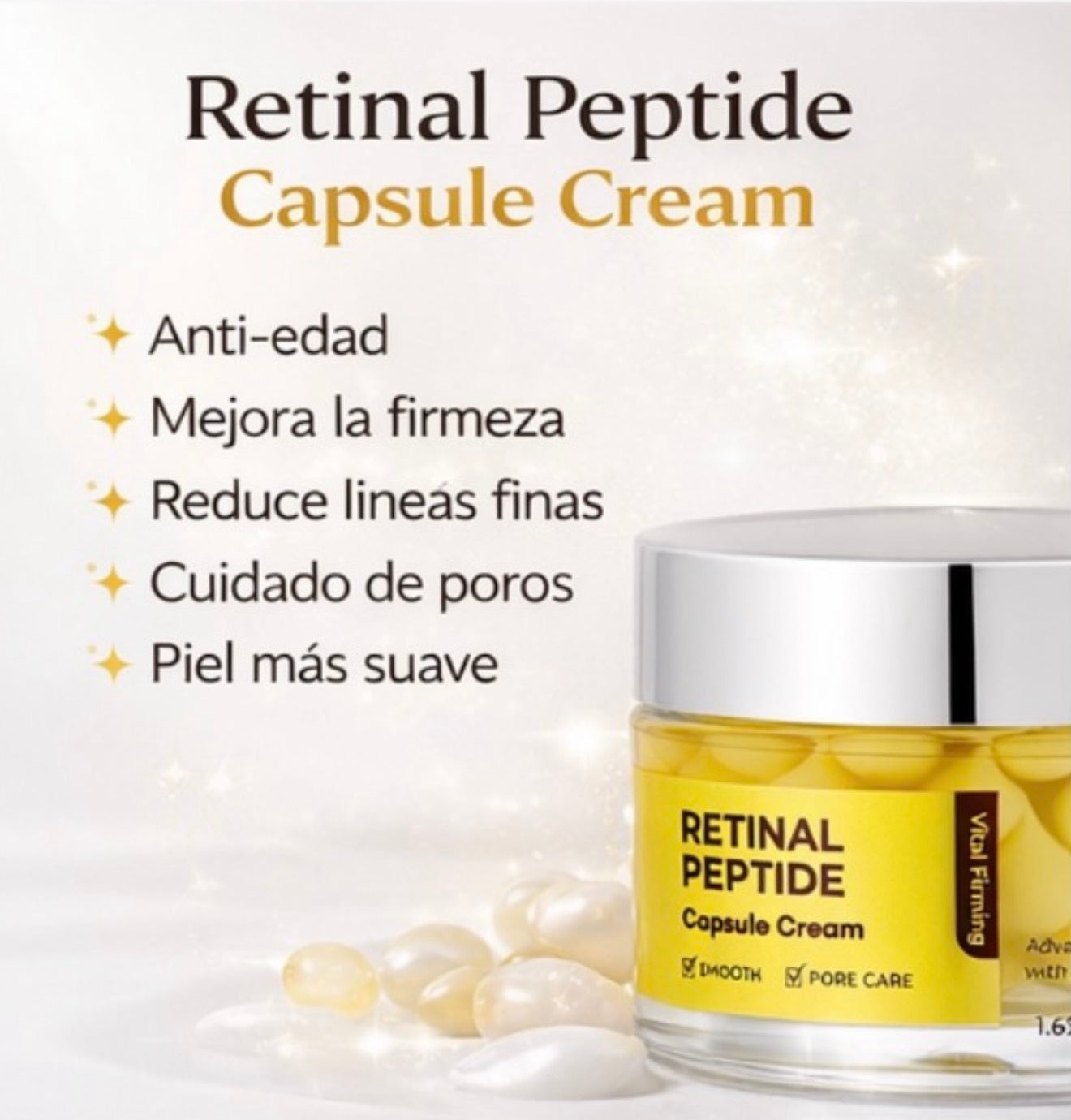 Retinal Peptide Capsule Cream | Anti-Aging Cream with Retinal