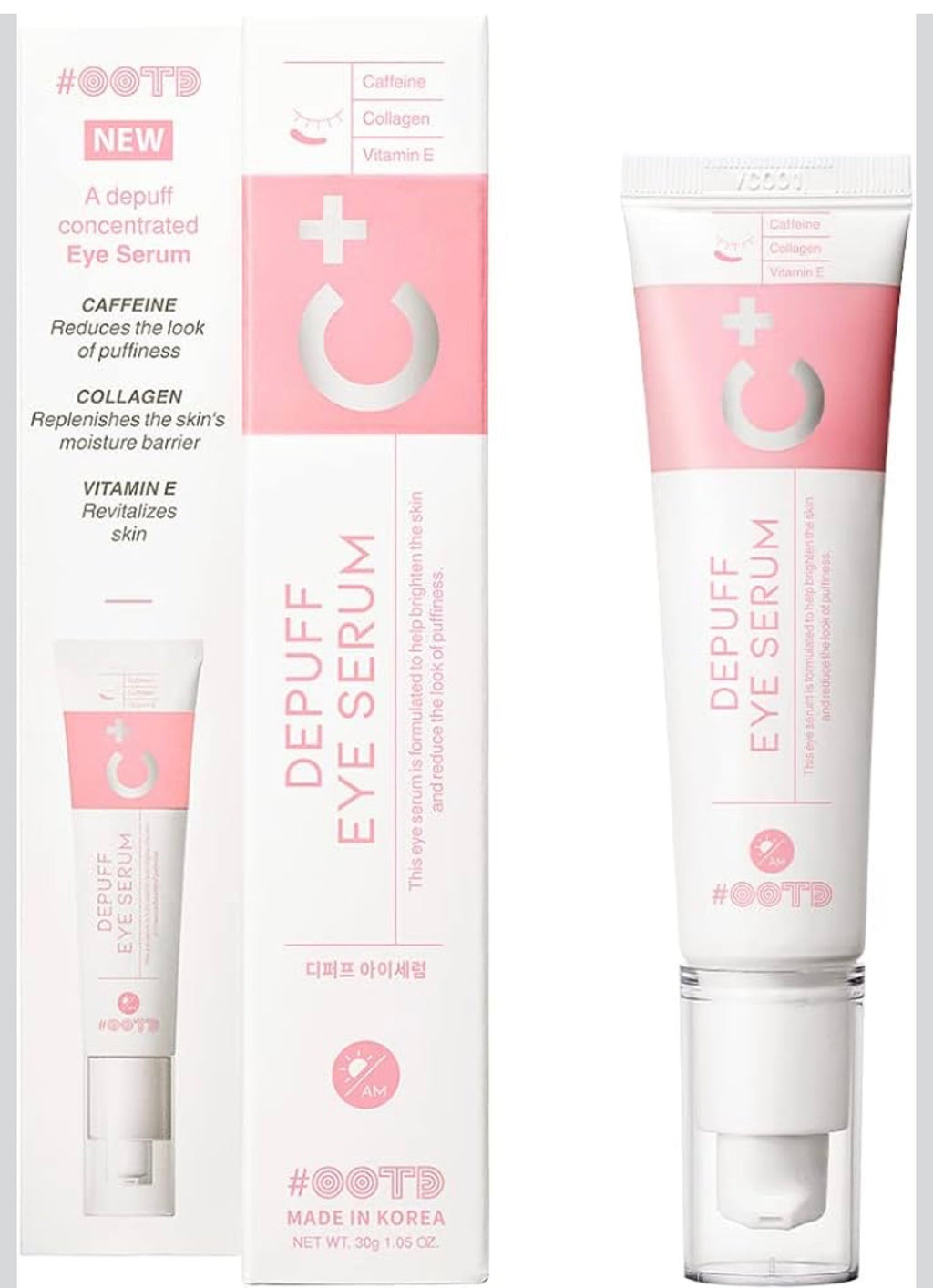 OOTD Depuff Eye Serum – Caffeine + Collagen