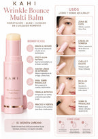 KAHI Wrinkle Bounce Multi Balm – Bálsamo multiusos K-Beauty con aceite de Jeju | Rostro y cuerpo