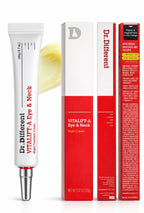 Dr. Different Vitalift-A Eye & Neck Night Cream – Anti-Aging Retinol Eye and Neck Cream