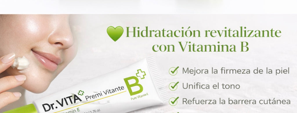 Dr. VITA B+ Premium Vitamin B Cream – Soothing and Moisturizing Cream (Vitamin B for sensitive, irritated or blemished skin)
