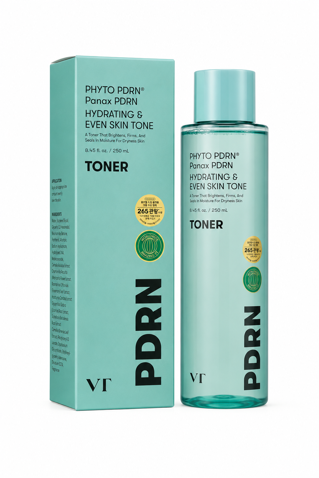 VT PDRN Toner – Korean Hydrating Toner for Glow and Even Skin Tone 250ml