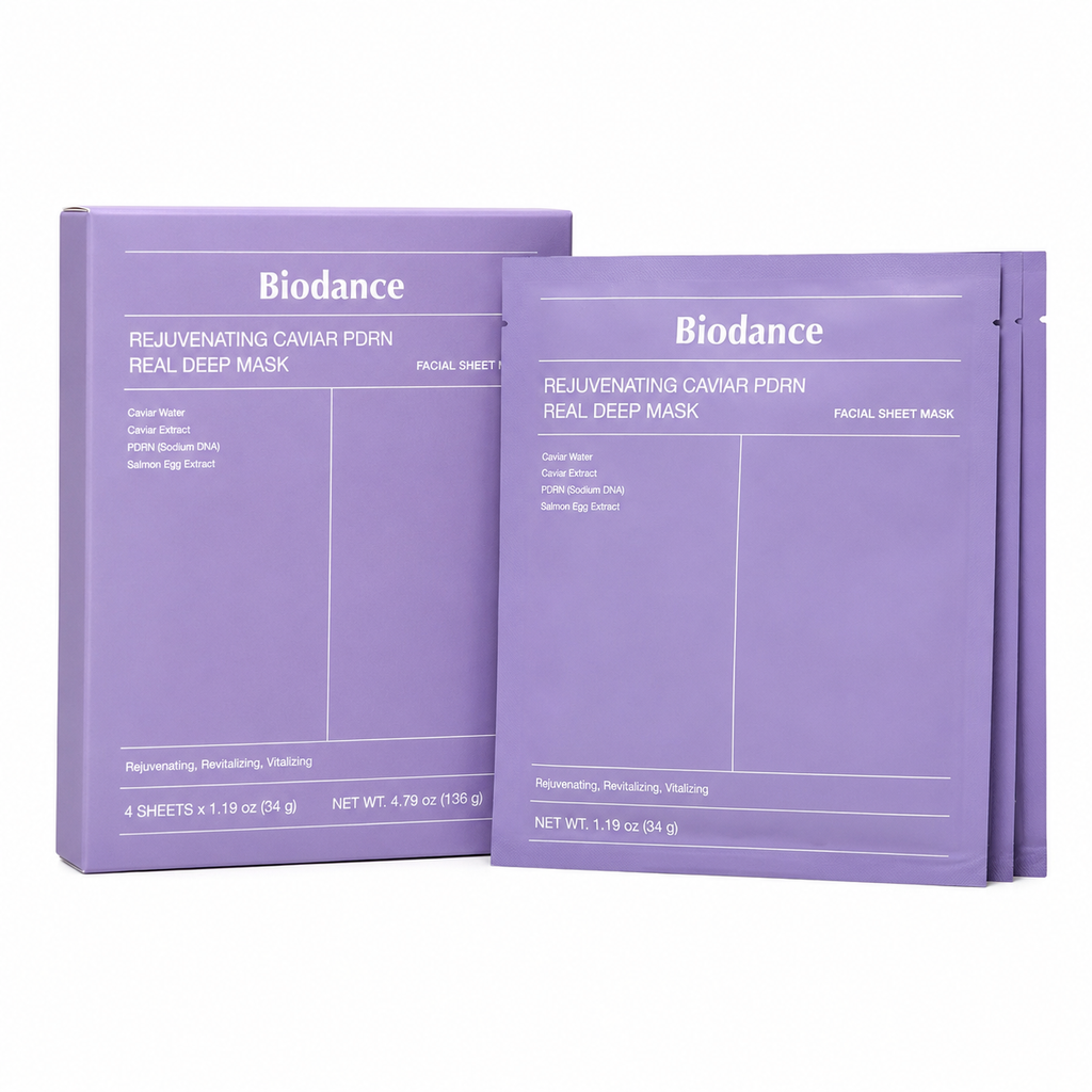 Biodance Rejuvenating Caviar PDRN Real Deep Mask | Firming & Revitalizing Sheet Mask |
