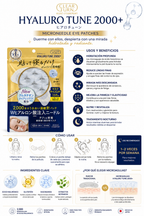Clear Turn Hyaluro Tune 2000+ Microneedle Eye Patches | Overnight Hyaluronic Acid Treatment