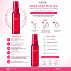 KOSÉ Make Keep Mist EX+ Super Waterproof Makeup Setting Spray 80ml