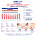 Dr. Melaxin Necksphalt NX ECM Ceramide Neck Serum – 10 Ampoules | Firming & Wrinkle Care