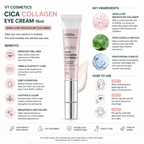 VT Cica Collagen Eye Cream 15ml – 300Da Low Molecular Collagen
