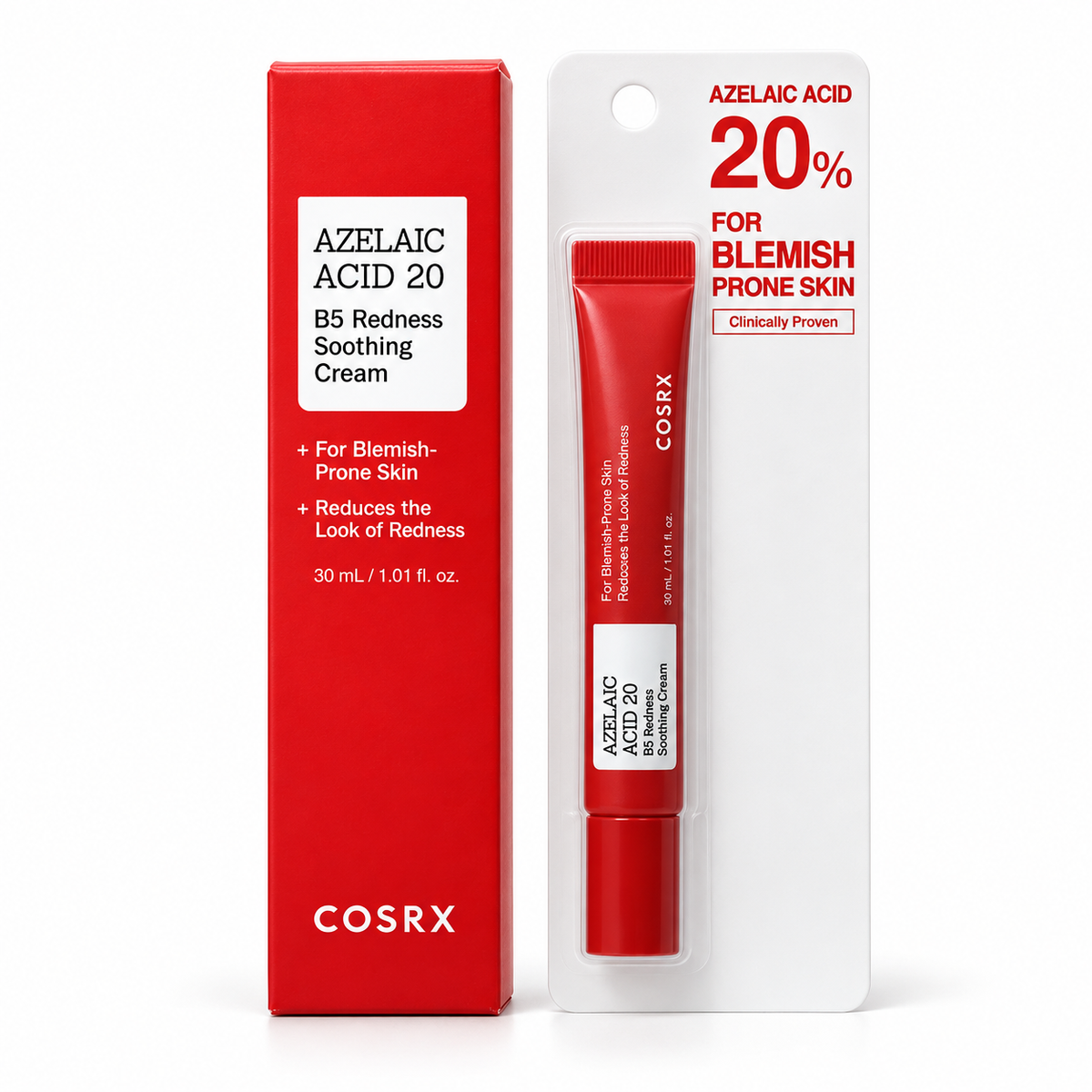 COSRX Azelaic Acid 20 B5 Redness Soothing Cream – 30 ml