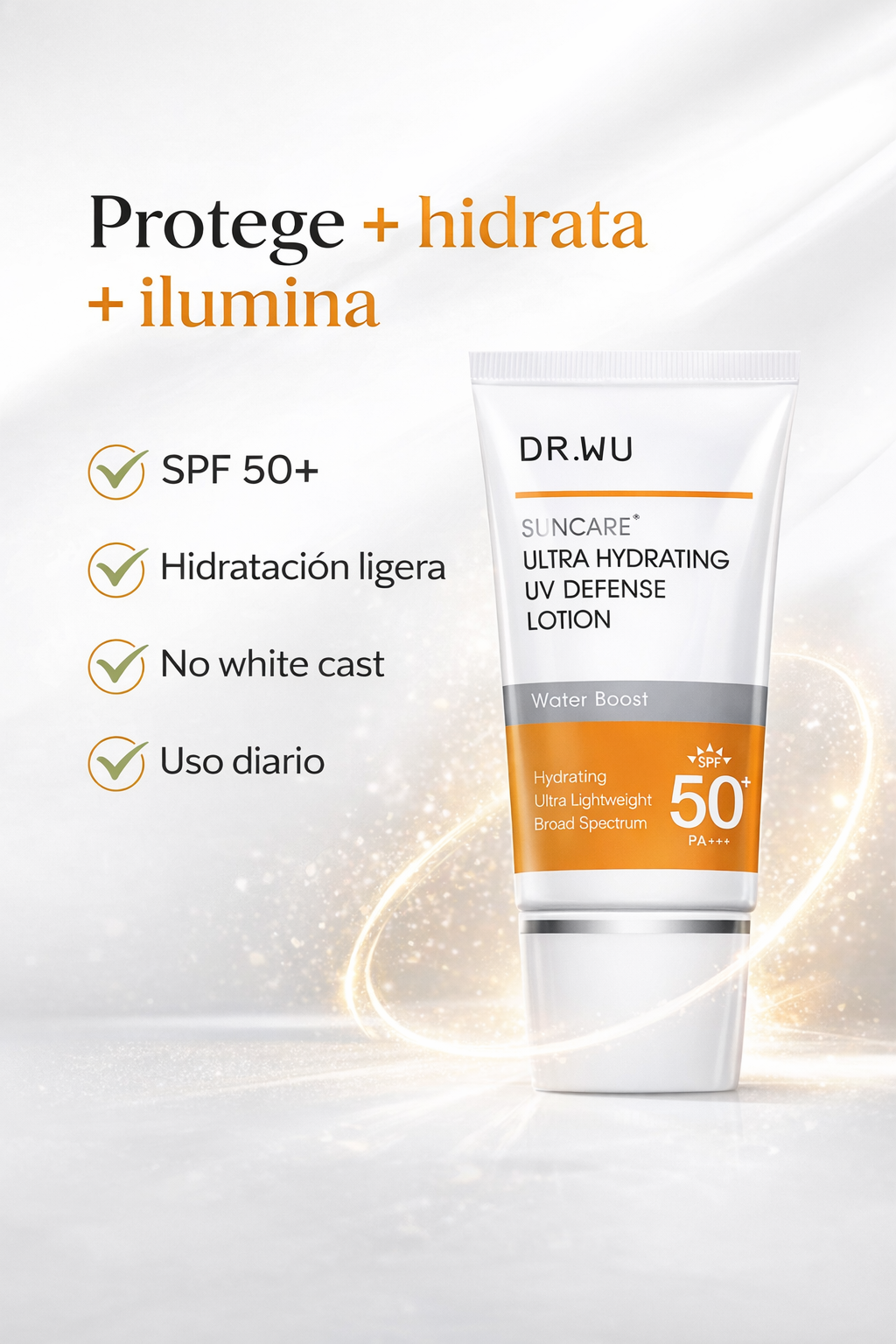Sunscreen Dr. Wu Ultra Hydrating UV Defense Lotion SPF 50+ PA+++ (Water Boost)