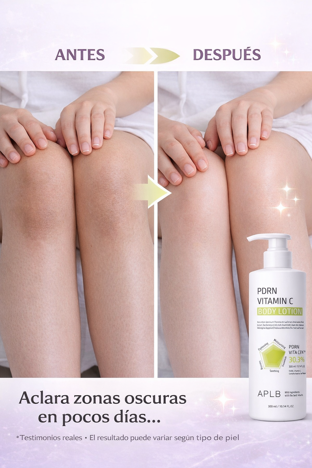 PDRN Vitamin C Body Lotion – Brightening & Repairing Body Cream (APLB)