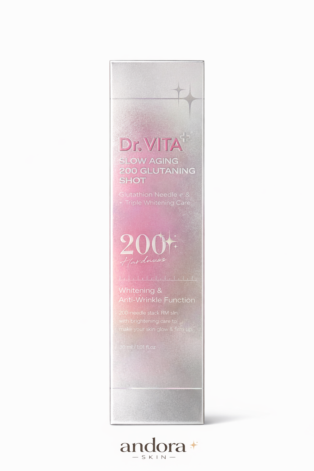 Dr. VITA+ 200 Glutaning Shot | Anti-Dark Spot and Anti-Wrinkle Serum with Glutathione
