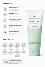 Gentle Facial Cleanser pH 5.5 | Non-Drying Korean Foam – Heimish All Clean Green Foam