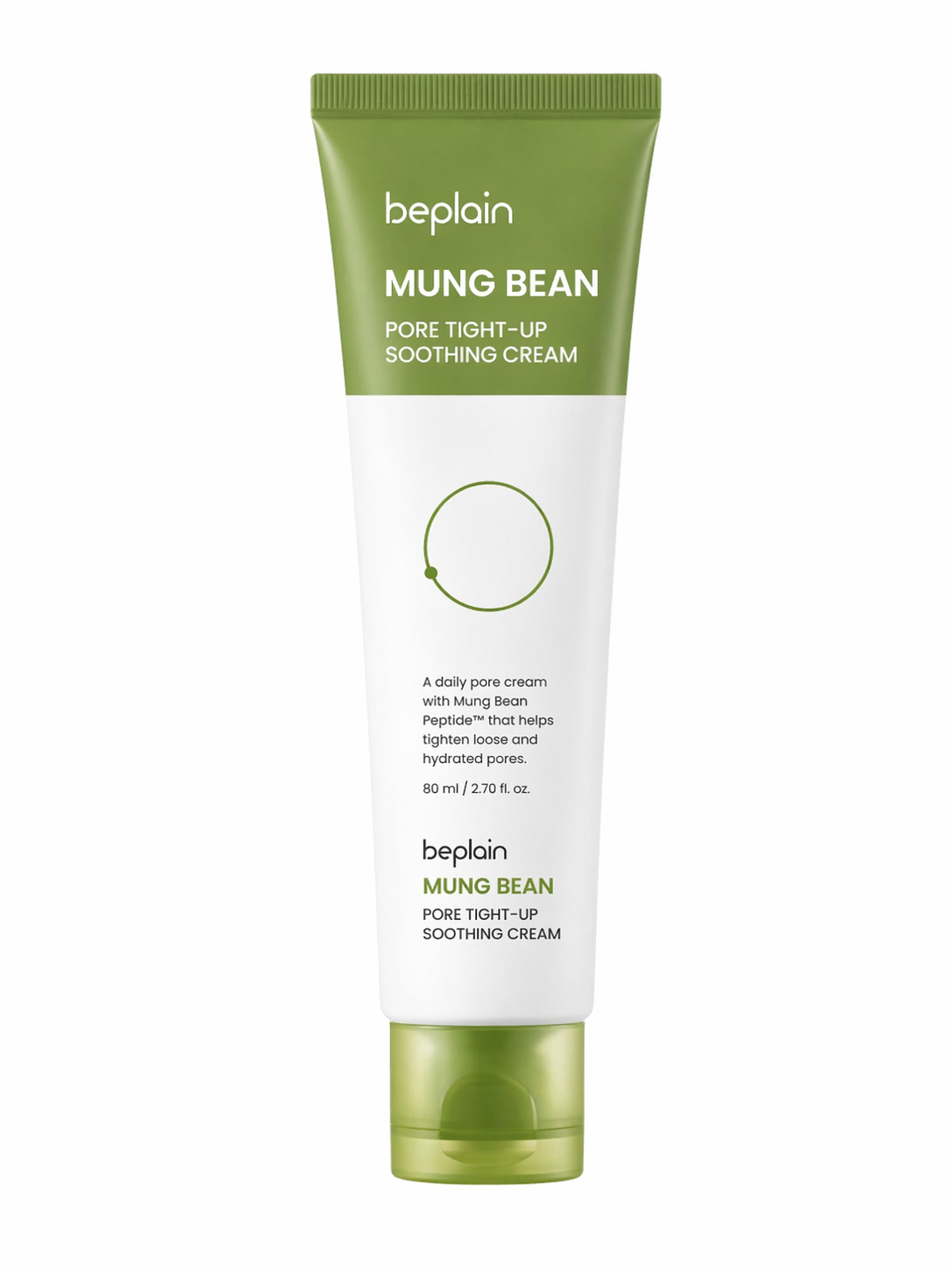 Pore Soothing Facial Cream | Mung Bean Pore Tight-Up Soothing Cream – Beplain