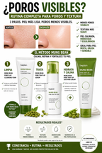 Crema Facial Calmante de Poros | Crema Calmante Minimizadora de Poros de Frijol Mungo – Beplain