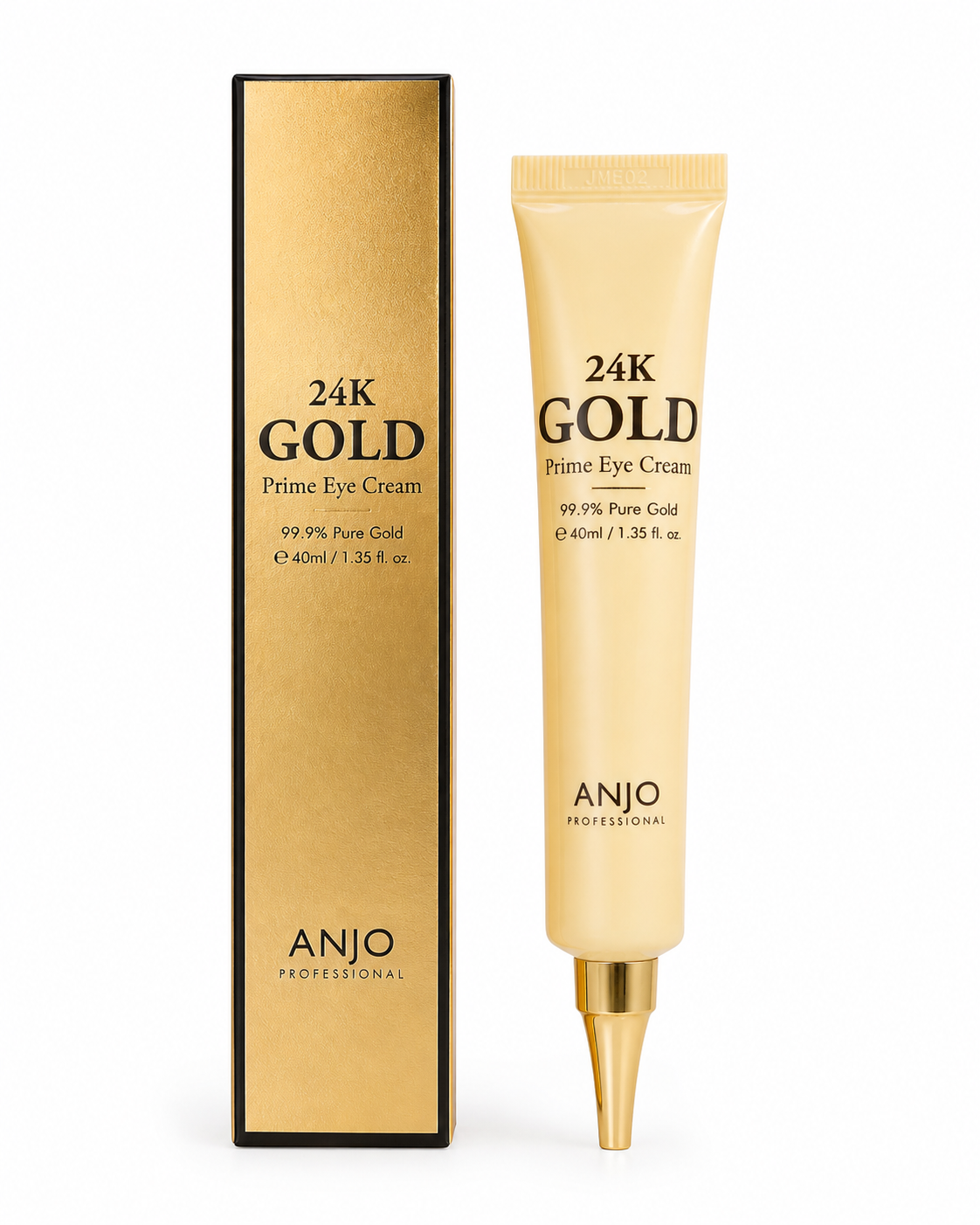 ANJO 24K Gold Prime Eye Cream – Hydration & Anti-Aging for Dark Circles and Fine Lines (40ml)