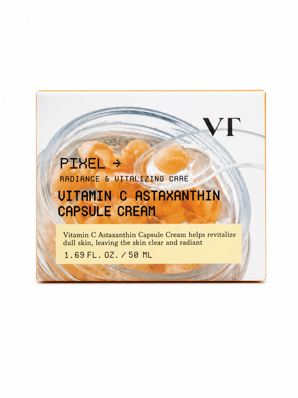 VT Vitamin C Astaxanthin Capsule Cream – Brightening & Revitalizing Moisturizer (50ml)