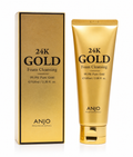 ANJO 24K Gold Foam Cleanser – Gentle Brightening Face Wash (100ml)