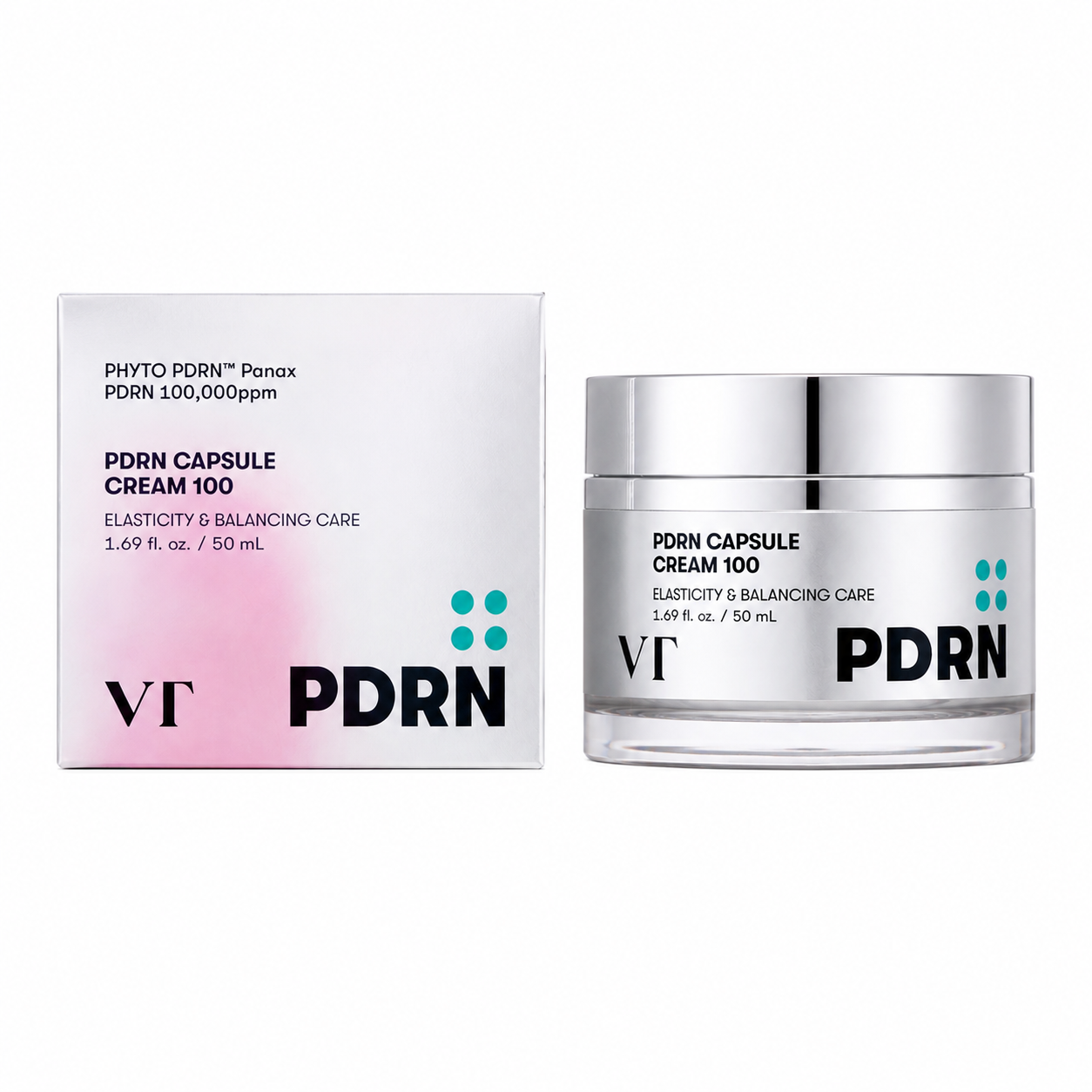 VT PDRN Capsule Cream 100 – Skin Repair & Elasticity Moisturizer (50ml)