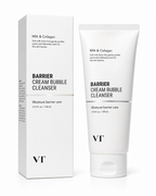 VT Barrier Cream Bubble Cleanser – Gentle Hydrating Face Wash (140ml)