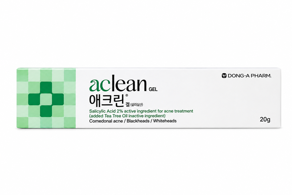 Aclean Gel Salicylic Acid Acne Treatment | Korean Gel for Acne and Blackheads