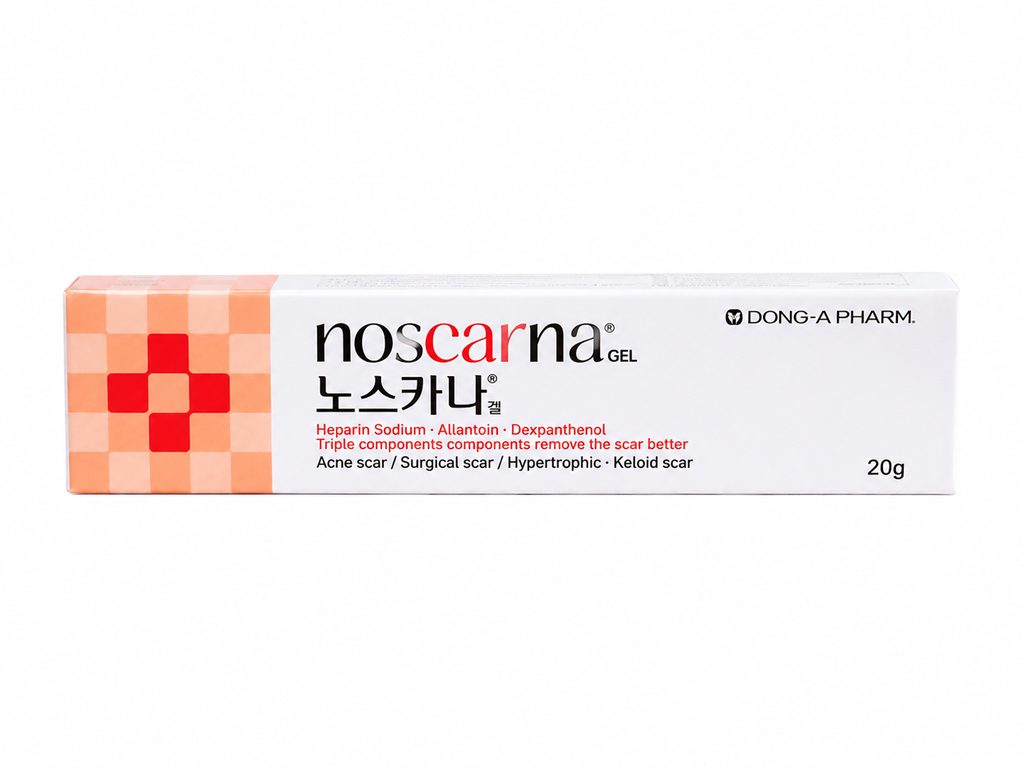 Noscarna Gel 20g – Dong-A Pharm | Acne, Keloid and Hypertrophic Scars | K-Beauty
