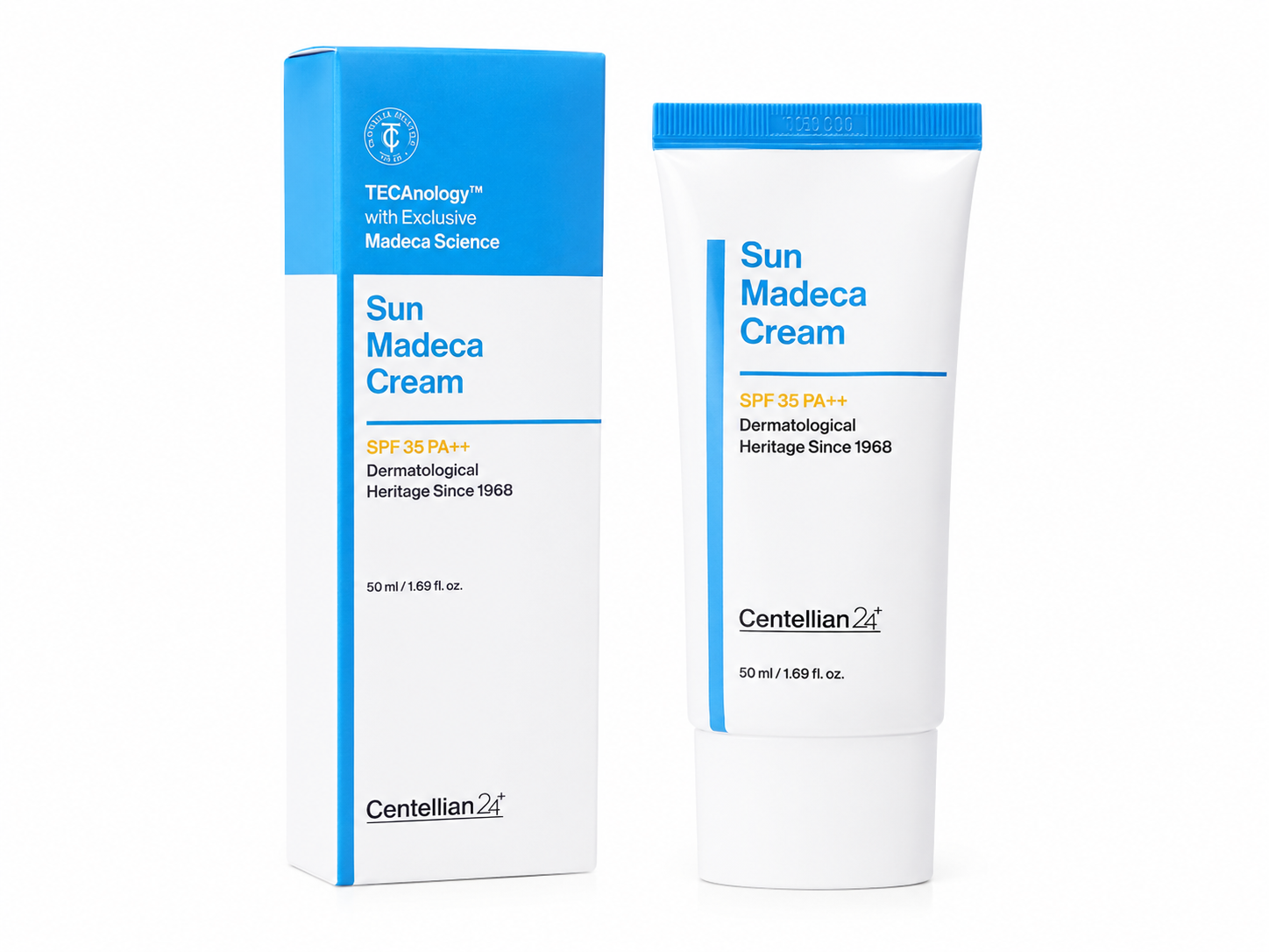 Centellian24 Sun Madeca Cream SPF35 PA++ Korean Sunscreen for Sensitive Skin 50ml