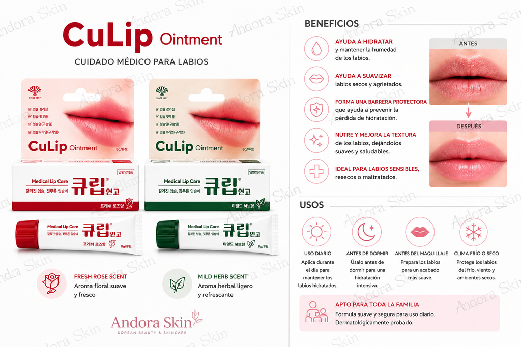 CuLip Medical Lip Care Ointment | Korean Ointment for Dry and Chapped Lips